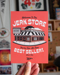 Jerk Store - 5"x7" Mini Print (Red)