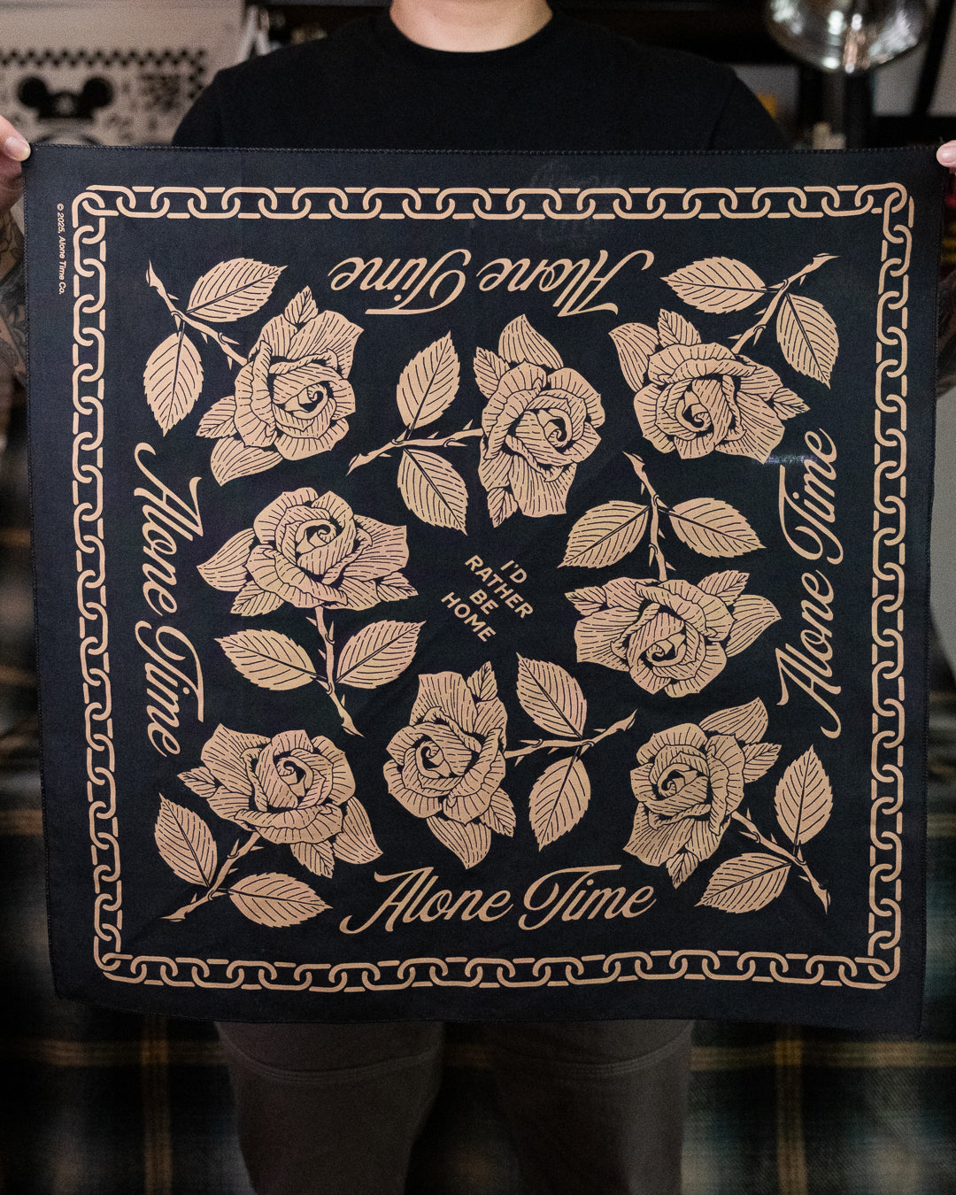 Alone Time "Rose" - Bandana