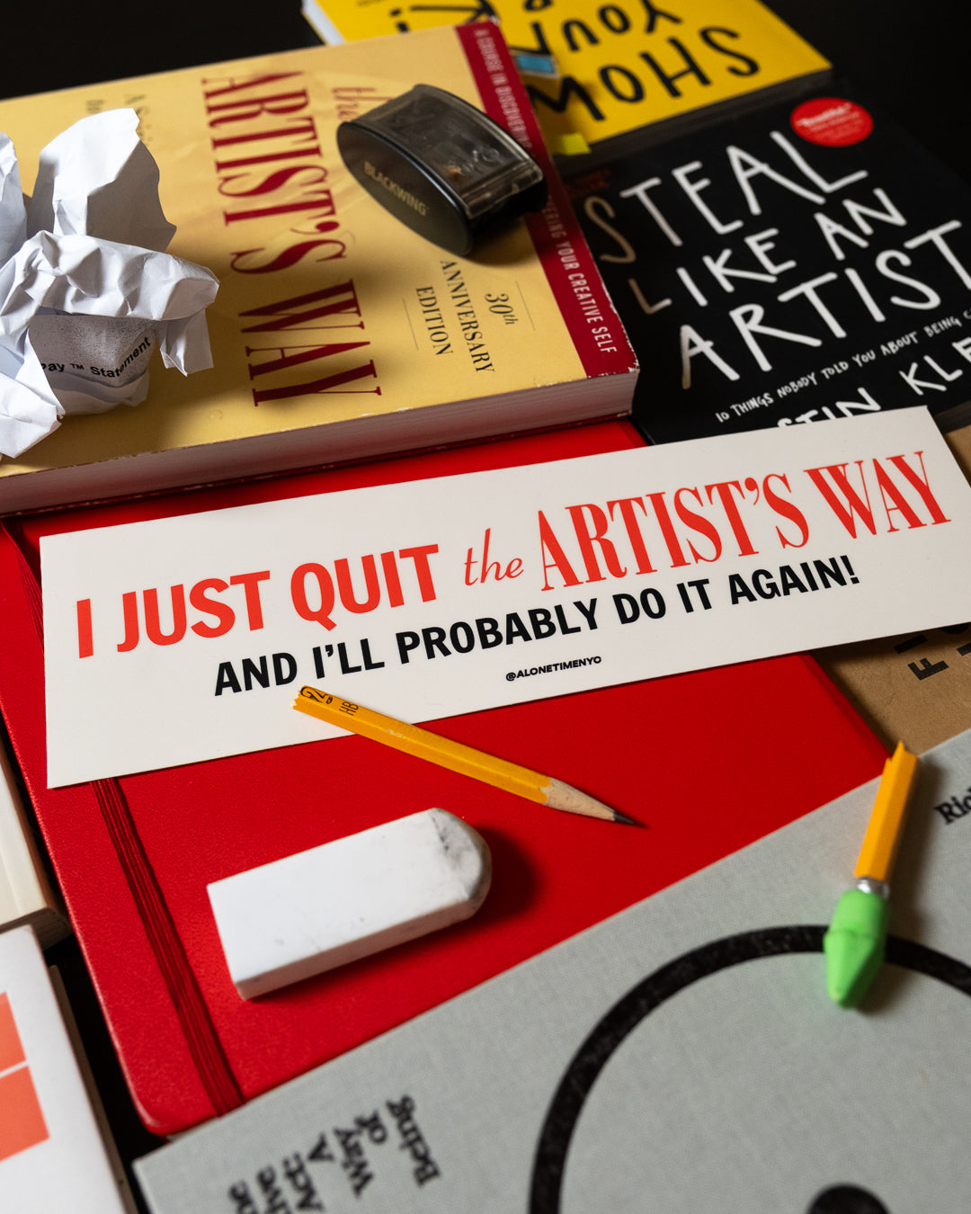The Artist's Way - Bumper Sticker