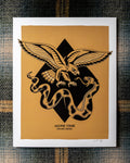 Alone Time On My Mind (Eagle & Snake) - 8" x 10" Print