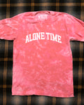 Alone Time - Tee (Watermelon Bleach Tie-Dye)