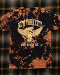 NYC Will Never Die - Tee (Bleach Tie-Dye)