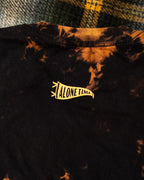 NYC Will Never Die – Screen-Printed T-Shirt – Bleach Tie-Dye, 100% Ringspun Cotton