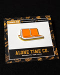 MTA Orange Subway Seats - Enamel Pin