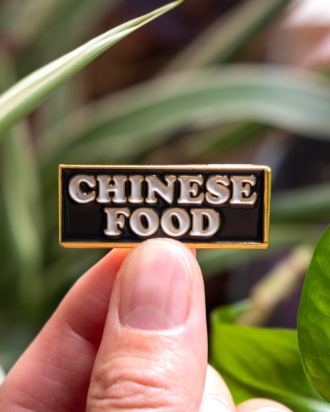 Chinese Food Sign - Enamel Pin