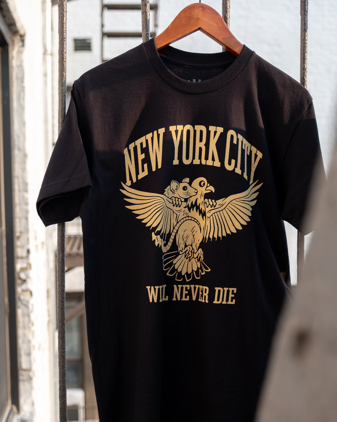 NYC Will Never Die - Tee (Black)