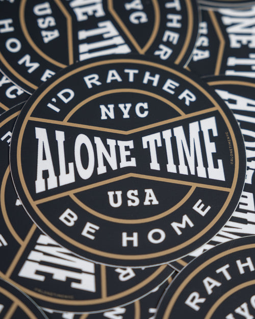 "I'd Rather Be Home" Badge