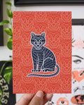 Black Cat - 5"x7" Mini Print