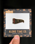 Alone Time Pennant - Enamel Pin