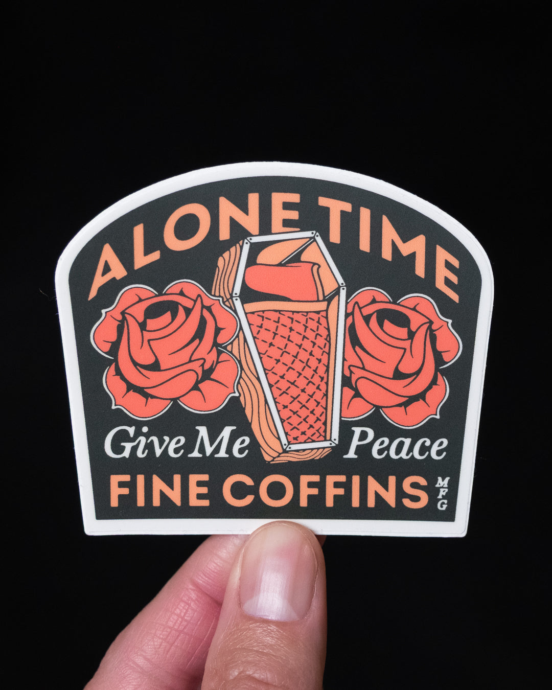 Fine Coffins - Sticker