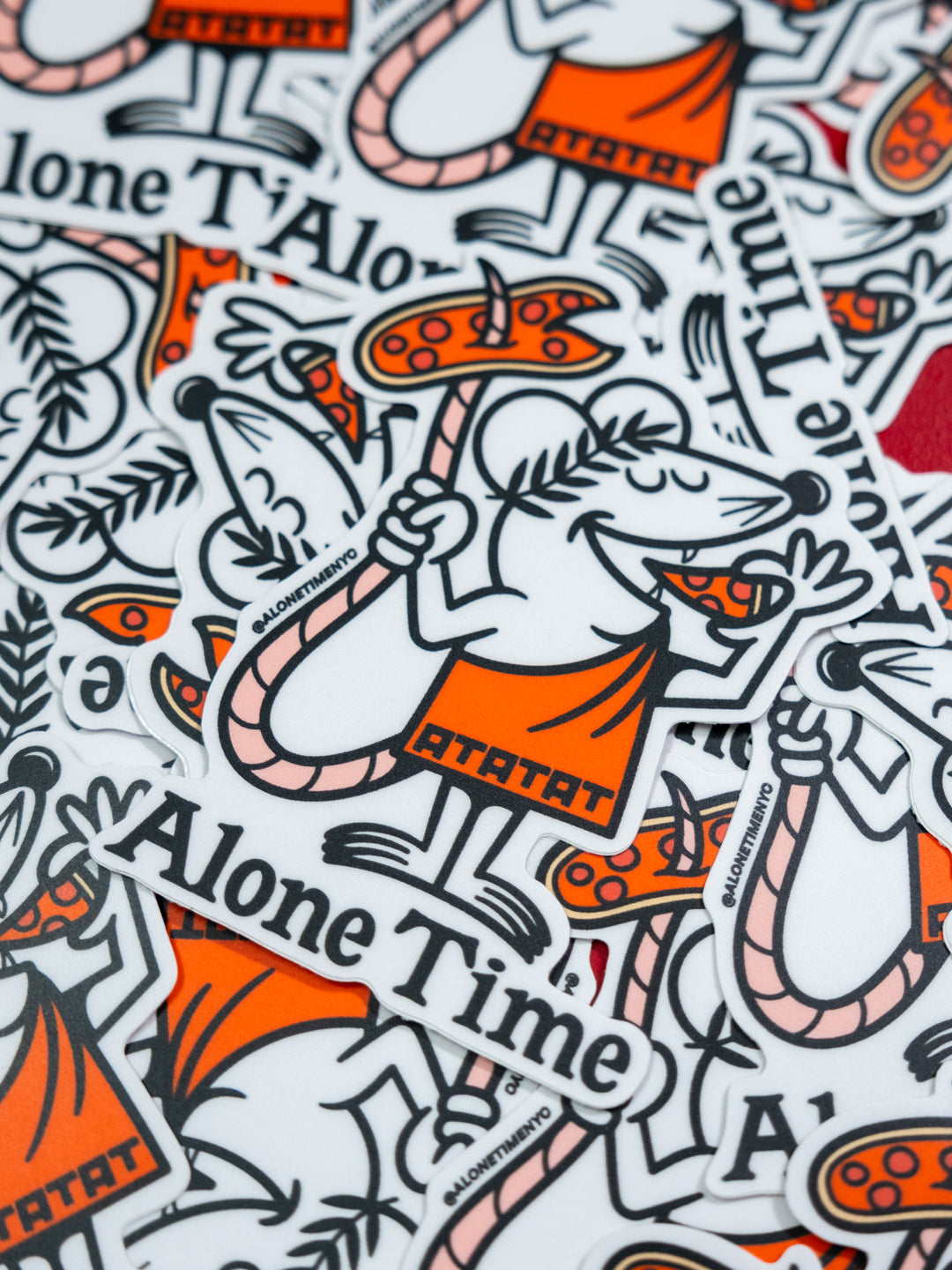 Pizza Pizza Rat - Sticker