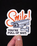 "Smile" Camera - Sticker