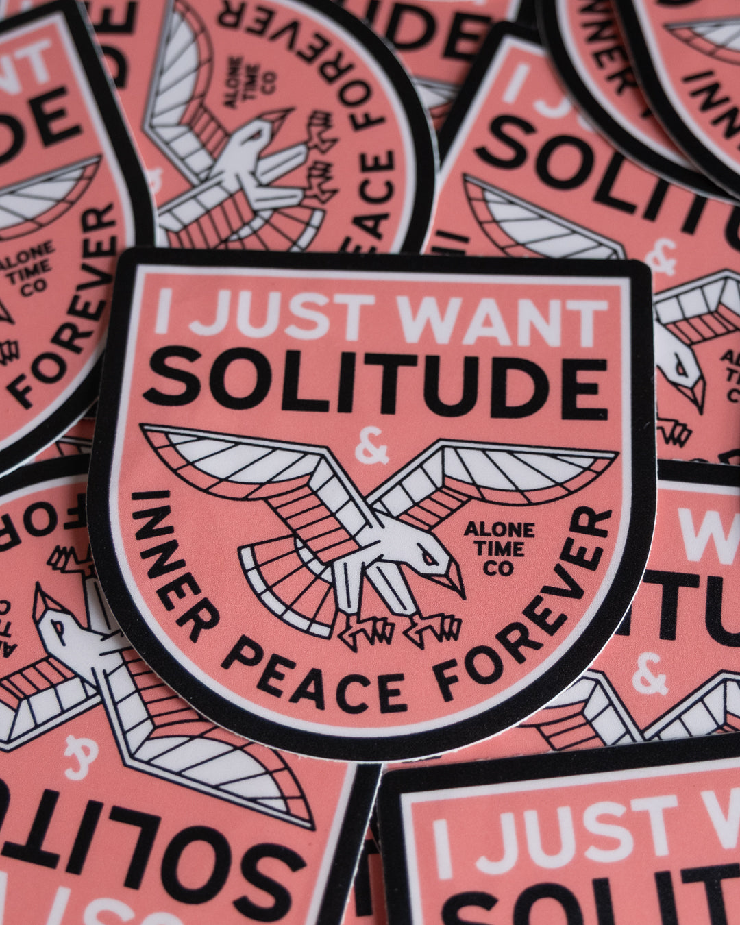 I Just Want Solitude - Sticker