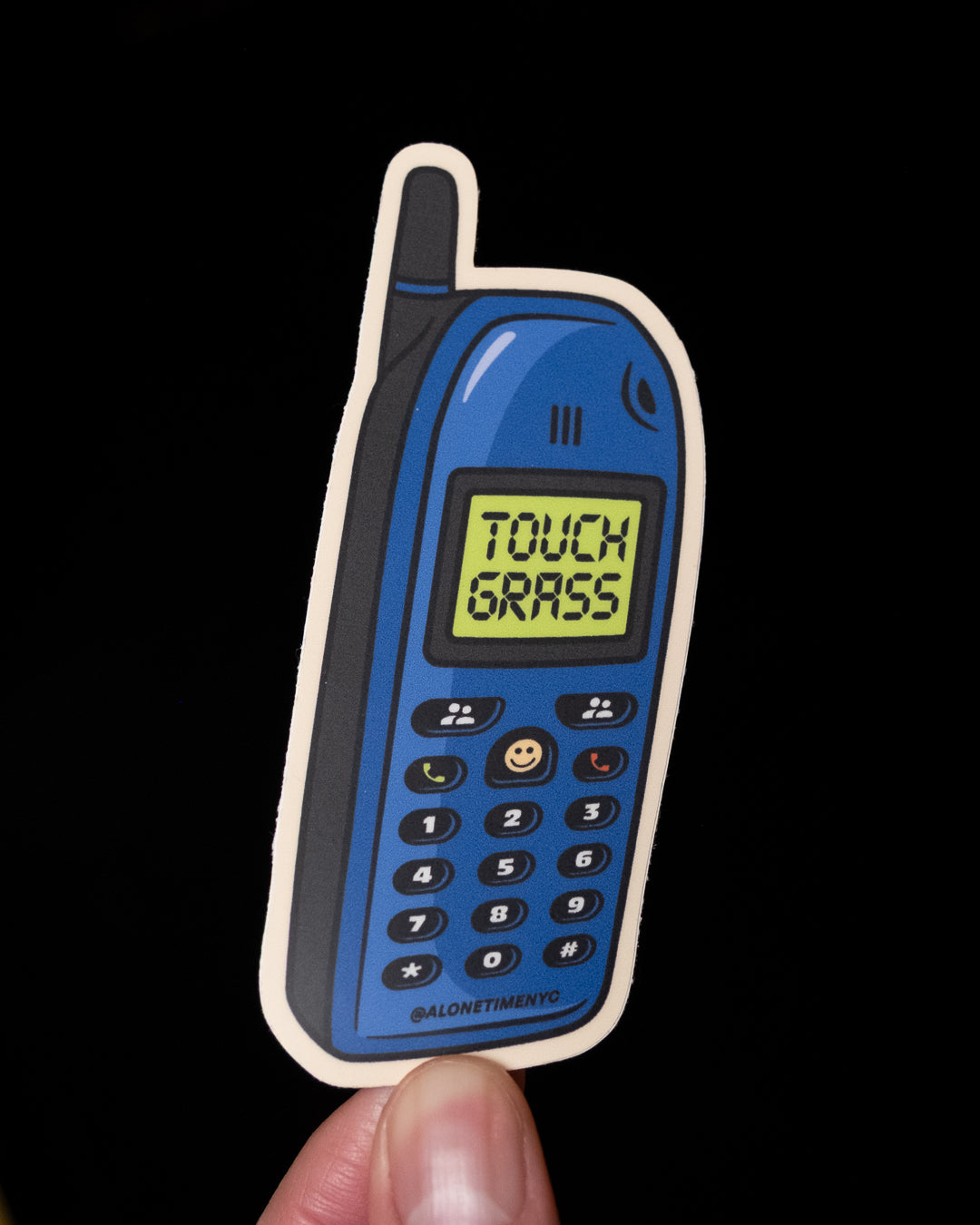 "Touch Grass" Nokia - Sticker