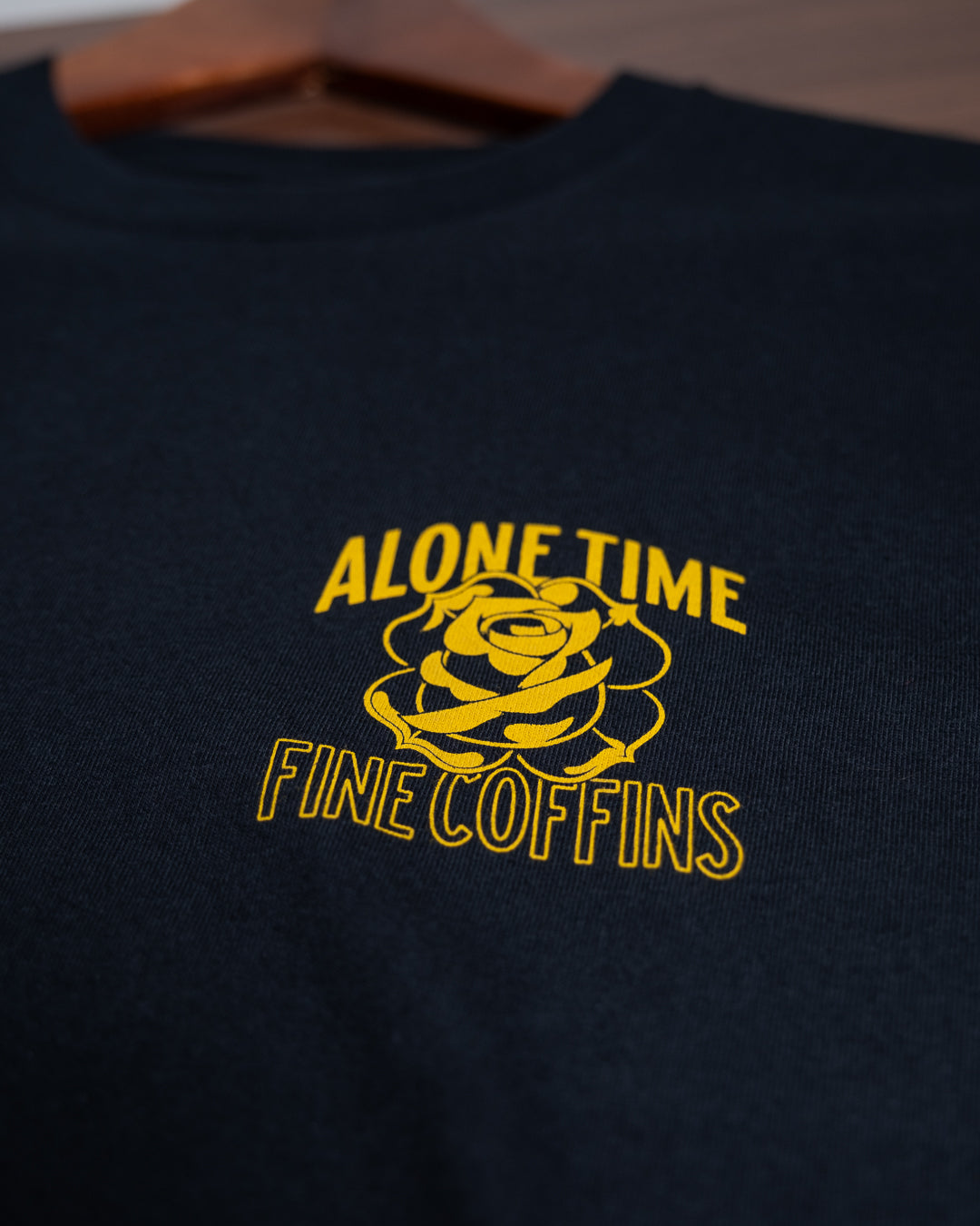 Alone Time Fine Coffins - Tee (Black)