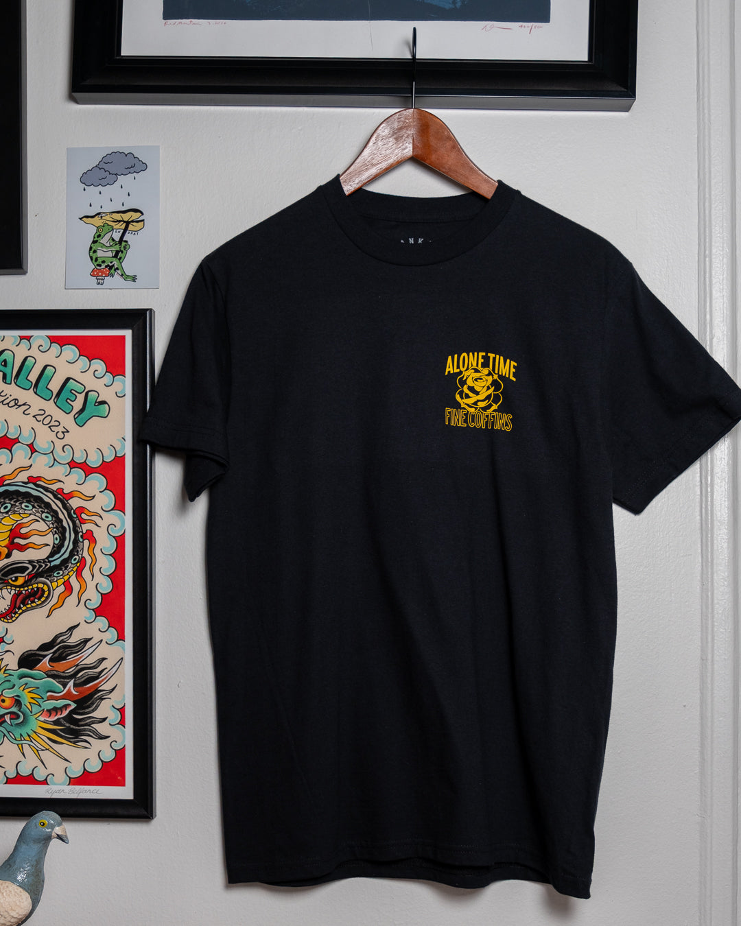 Alone Time Fine Coffins - Tee (Black)