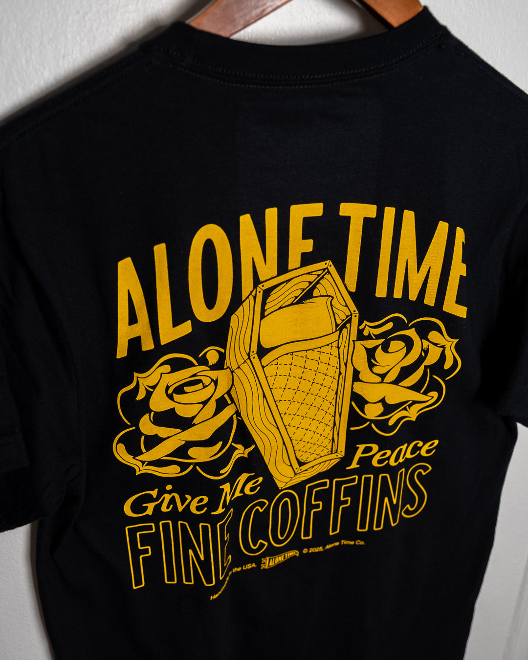 Alone Time Fine Coffins - Tee (Black)