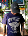 NYC Will Never Die - Tee (Dark Navy)