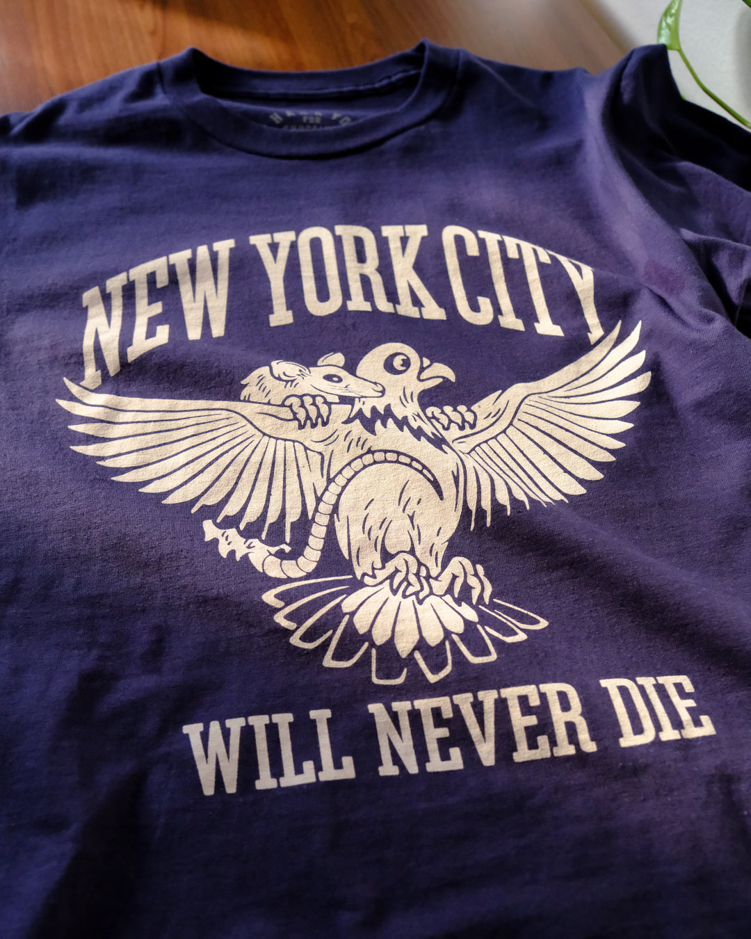 NYC Will Never Die - Tee (Dark Navy)