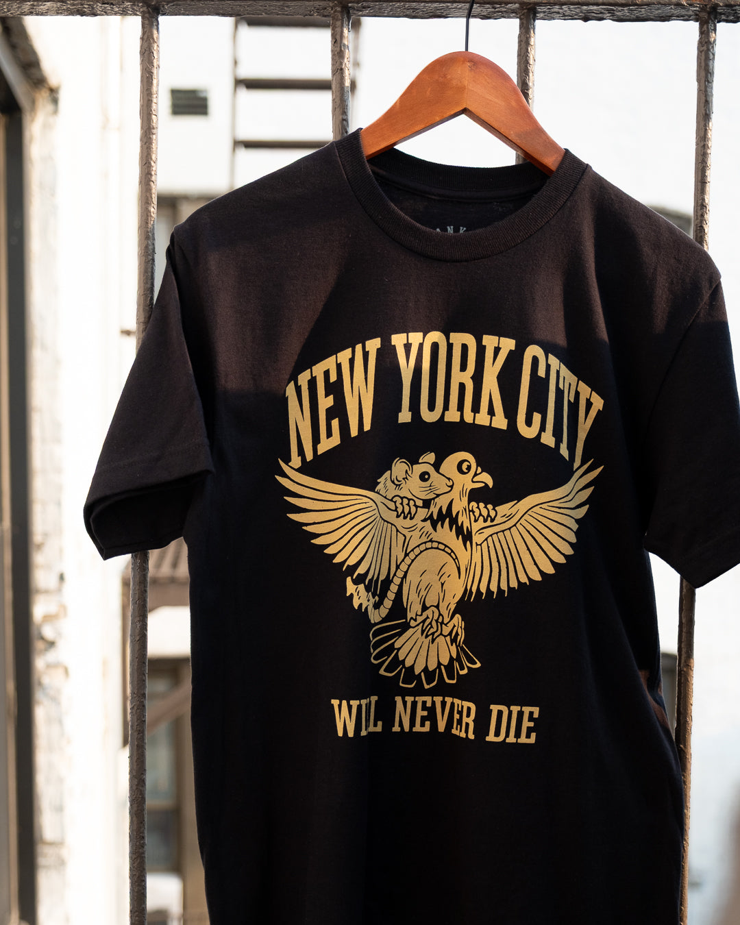 NYC Will Never Die - Tee (Black)