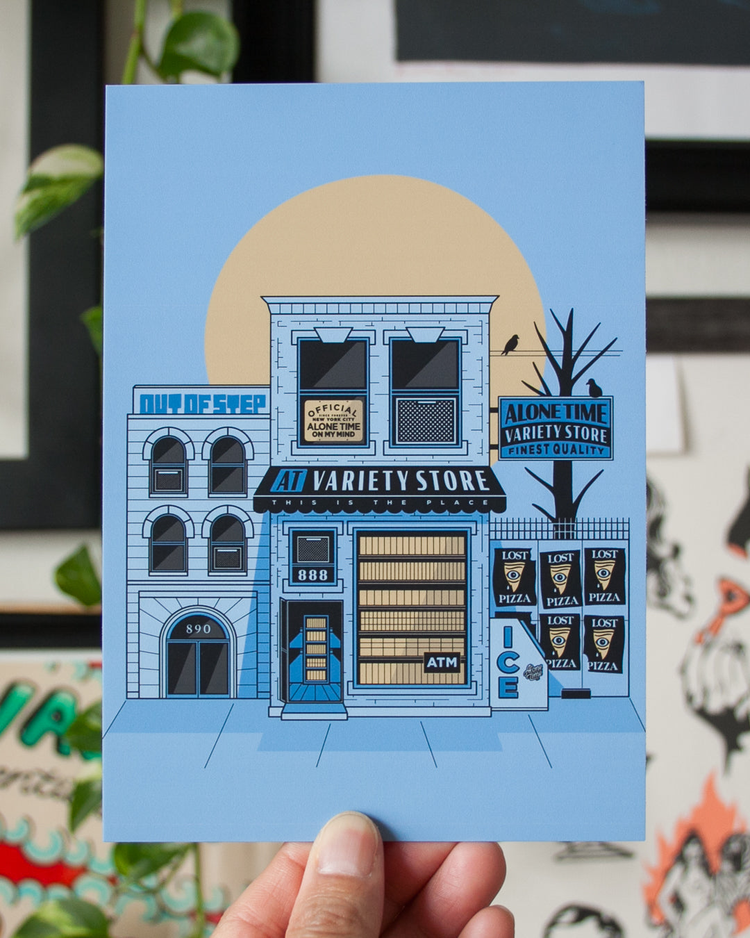 Alone Time Variety Store - 5"x7" Mini Print